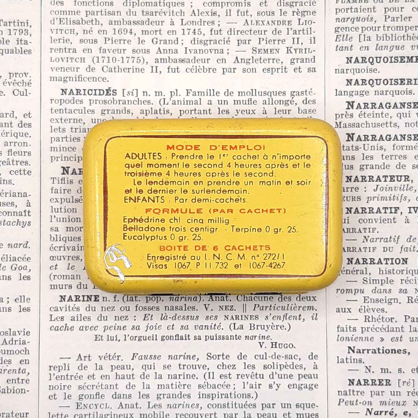 Boite Poétique "je suis chez moi"
