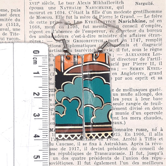 Boucles d'Oreilles Boite à Biscuits